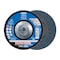 Pferd 7" x 5/8-11 Thd. POLIFAN Flap Disc - Z SG POWER STEELOX, Zirconia, 36 Grit, Flat 62287 - alternate 1